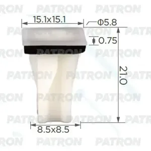 PATRON P372409 Скоба пластиковая