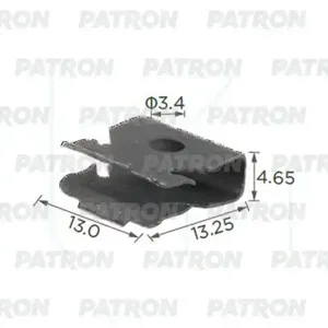 PATRON P372427 Зажим металлический