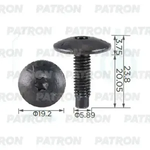 PATRON P372433 Винт металлический