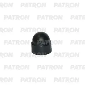 PATRON P372758T ВЫВЕДЕНО ИЗ АССОРТИМЕНТА Заглушка колпачек для болта черный M6 пластиковая