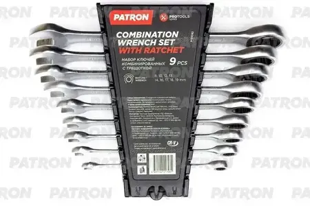 PATRON P51092 Набор ключей 9 пр,