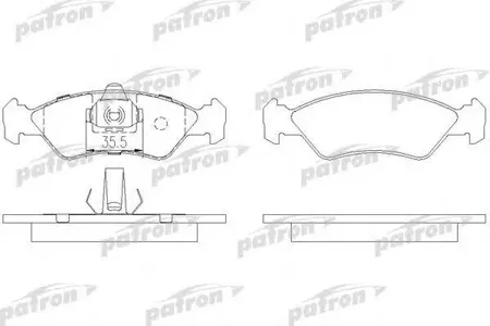 PATRON PBP1082 Колодки торм.