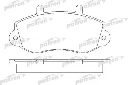 PATRON PBP1292 Колодки Opel Movano Combi 98-, Movano c бортовой платформой 98-, Movano самосвал 99-, Movano фургон
