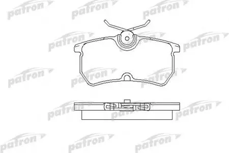 PATRON PBP1319 Колодки торм. Ford Focus 98- задн.