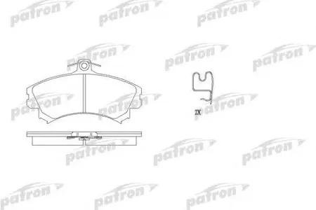 PATRON PBP1384 Колодки торм. Mitsubishi Carisma 95- перед.
