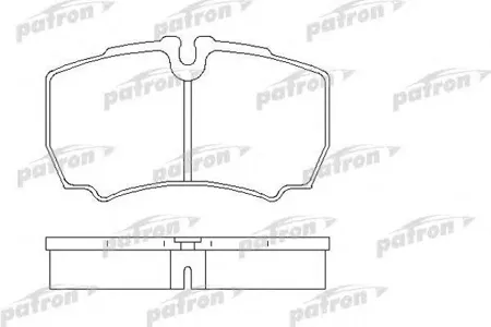PATRON PBP1405 Колодки Ford Transit 2.3 06->14, Iveco Daily III 01->06, Daily IV 07->11