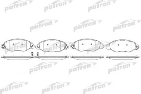 PATRON PBP1461 Колодки Ford Transit 00-, Transit 00-, Transit 00-