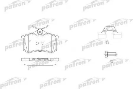PATRON PBP1481 Колодки торм.