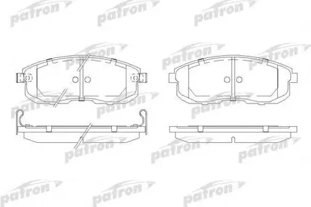 PATRON PBP691 Колодки торм.