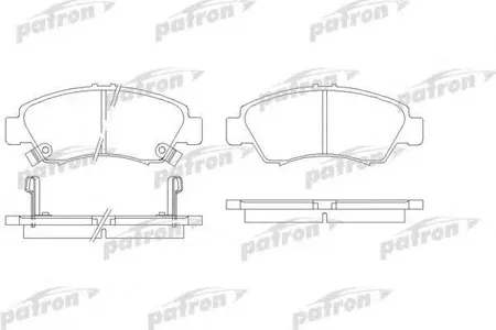 PATRON PBP777 Колодки торм. (GDB1164)