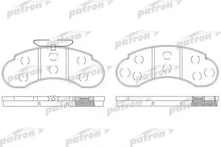 PATRON PBP941 Колодки торм.