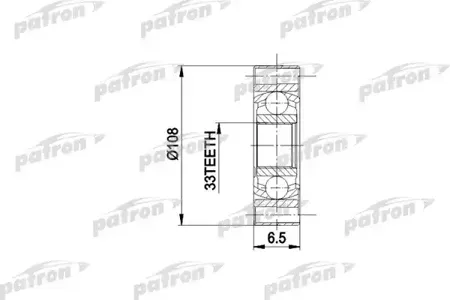 PATRON PCV3019 Шрус