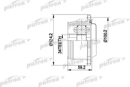 PATRON PCV5006 Шрус