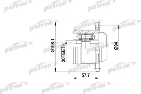 PATRON PCV5010 Шрус