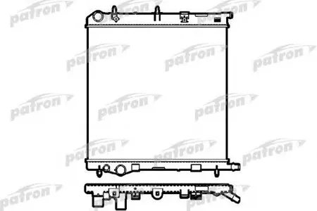 PATRON PRS3033 Радиатор автомобильный