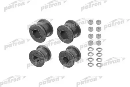 PATRON PSE2664 Втулка стабилизатора к-кт 4 шт с гайками