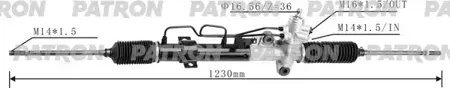 PATRON PSG3038 Рейка рулевая