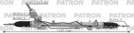 PATRON PSG3078 Рейка рулевая