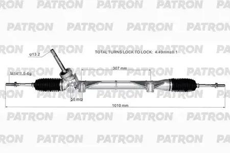 PATRON PSG3134 Рейка рулевая