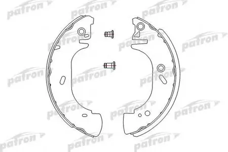PATRON PSP541 Колодки торм.барабанные Ford Transit 94-, Transit 94-00,
