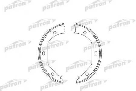 PATRON PSP585 Колодки торм.барабанные