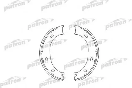 PATRON PSP624 Колодки торм.барабанные Mercedes Sprinter 2-T 95-06,