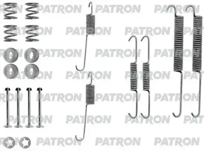 PATRON PSRK0030 Комплект монтажный тормозных колодок барабанных Peugeot 206 SW 02-, 206 ХЕЧБЭК 98-, 306 98-01, 306