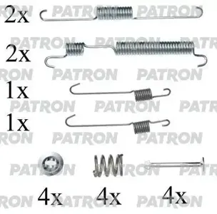 PATRON PSRK0039 Комплект монтажный тормозных колодок
