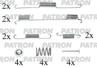 PATRON PSRK0052 Комплект монтажный тормозных колодок