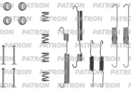 PATRON PSRK0058 Комплект монтажный тормозных колодок Hyundai Accent -00 задн.