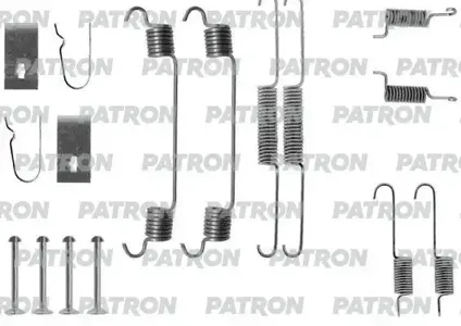 PATRON PSRK0124 Комплект монтажный тормозных колодок барабанных Mazda : 323 C IV 89-94,