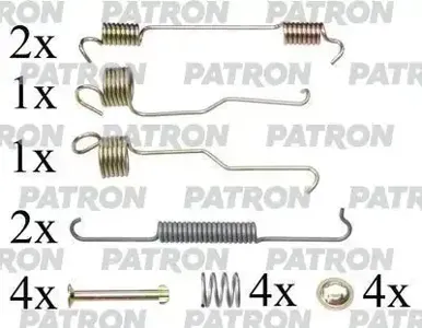 PATRON PSRK0175 Комплект монтажный тормозных колодок