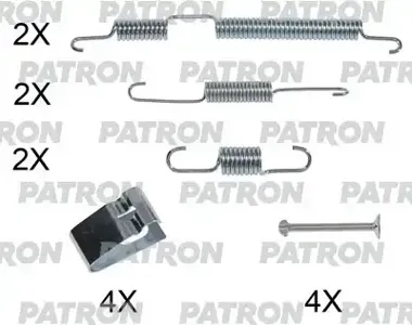 PATRON PSRK0216 Комплект монтажный тормозных колодок