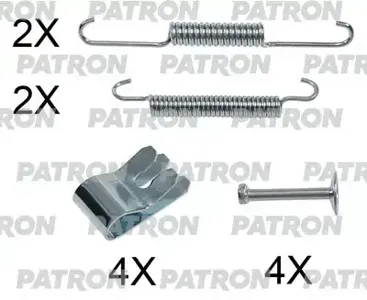 PATRON PSRK0217 Комплект монтажный тормозных колодок