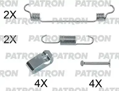 PATRON PSRK0223 Комплект монтажный тормозных колодок