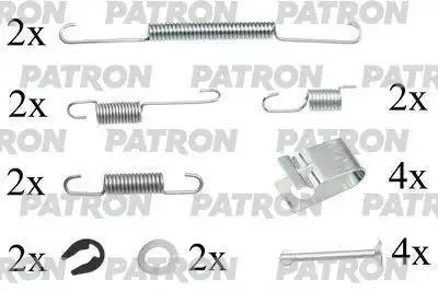PATRON PSRK0230 Комплект монтажный тормозных колодок барабанных Kia : Picanto 04-