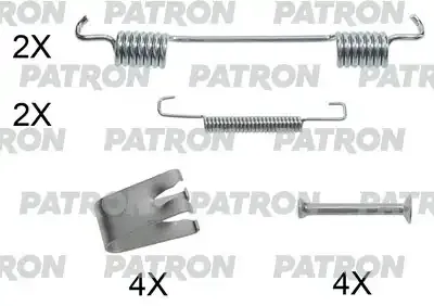 PATRON PSRK0231 Комплект монтажный тормозных колодок