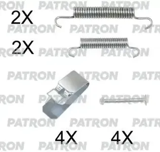 PATRON PSRK0238 Комплект монтажный тормозных колодок