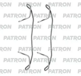 PATRON PSRK1000 Комплект монтажный тормозных колодок