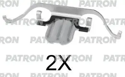 PATRON PSRK1041 Комплект монтажный тормозных колодок