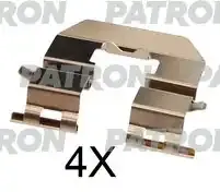 PATRON PSRK1294 Колодки торм.задние Hyundai Genesis (DH) (2014-2016), Kia Quoris (2012-2018)