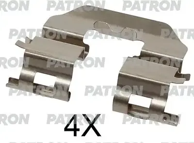 PATRON PSRK1295 Комплект монтажный тормозных колодок