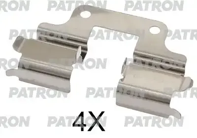 PATRON PSRK1319 Комплект монтажный тормозных колодок