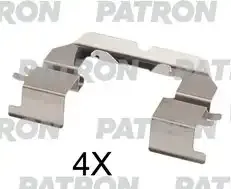 PATRON PSRK1333 Комплект монтажный тормозных колодок