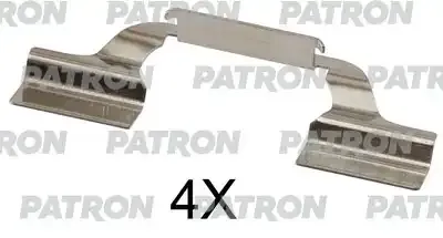 PATRON PSRK1339 Комплект монтажный тормозных колодок дисковых Seat Toledo II 99-06, LEON 99-06, 01-06, Skoda OCTAV