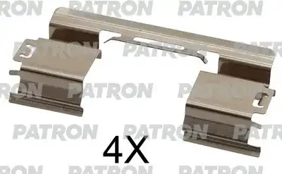 PATRON PSRK1346 Комплект монтажный тормозных колодок