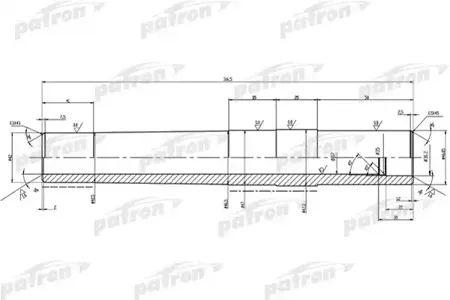 PATRON PTB3008 Вал торсиона