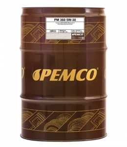 PEMCO PM036060 Масло моторное синт. 5W30 SN, C4 60л