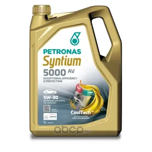 PETRONAS 70950M12EU Масло моторное 5000 AV 5W30 синт.5л SYNTIUM