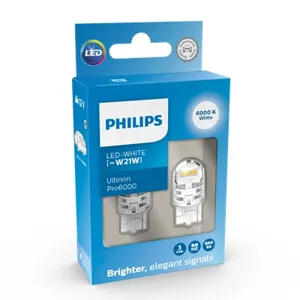 PHILIPS 11065CU60X2 Лампа сигнальная W21W LED white 11065 CU60 12V X2 (к-т)